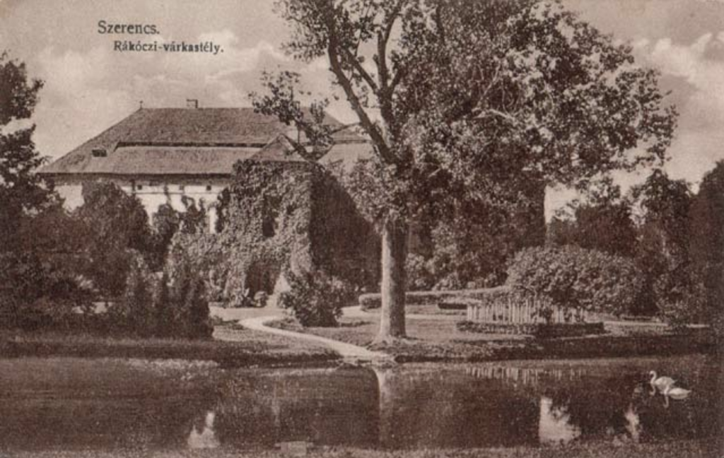 Szerencsi vár a 20. század elején