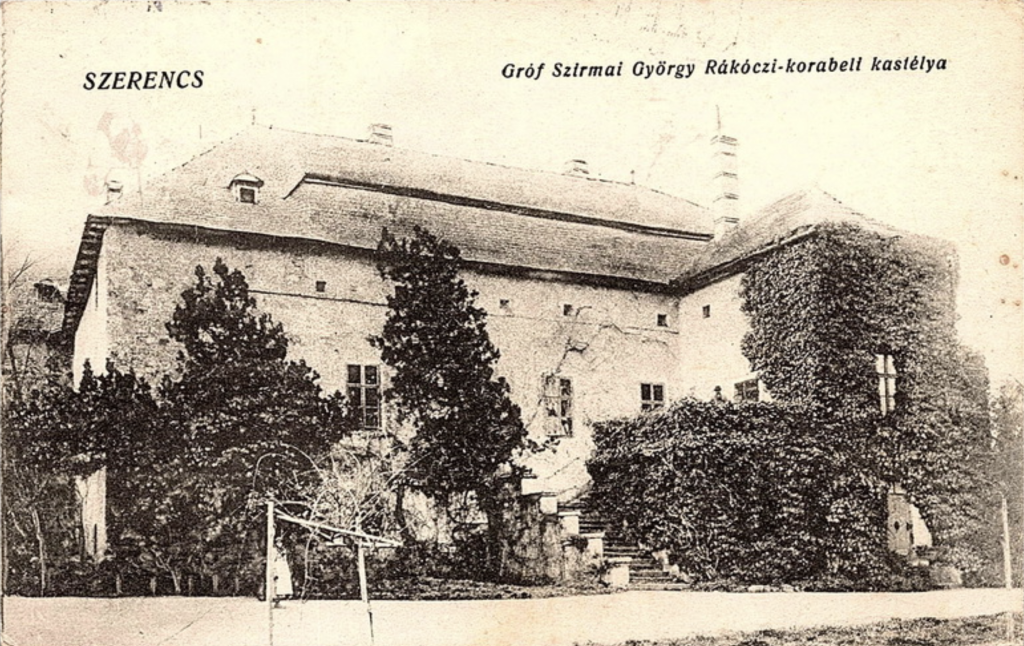 Szerencsi vár a 20. század elején